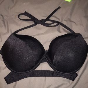 Victoria’s Secret 36D halter padded swim top